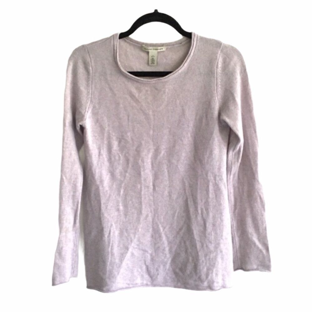 AUTUMN CASHMERE Cashmere Sweater Lilac Grey Small
